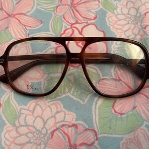Authentic Christian Dior  Dioressence 16 Eyeglasses C. Dark Havana 55mm